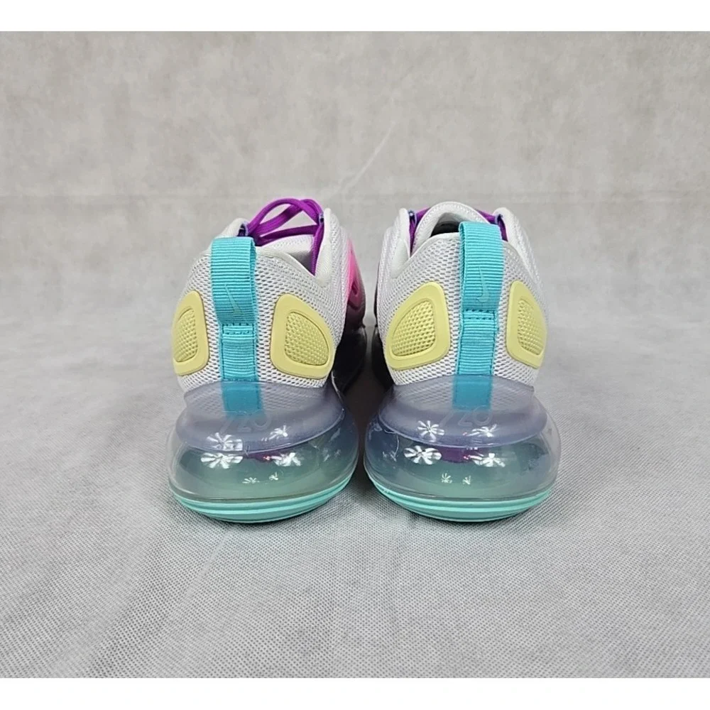 NEW Nike Air Max 720 Shoes Womens 8.5 Aqua Powder Pastel White‎ AR9293-102